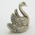 Vintage Italian Silver 800 Swan Miniature Figurine, 1960s For Sale - Image 6 of 12