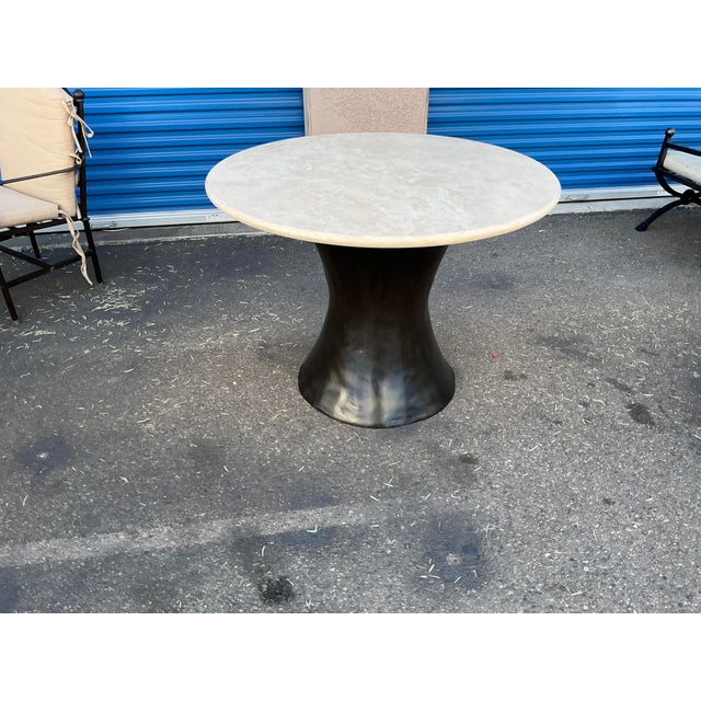 Kreiss Patio Table and Chairs For Sale - Image 10 of 13