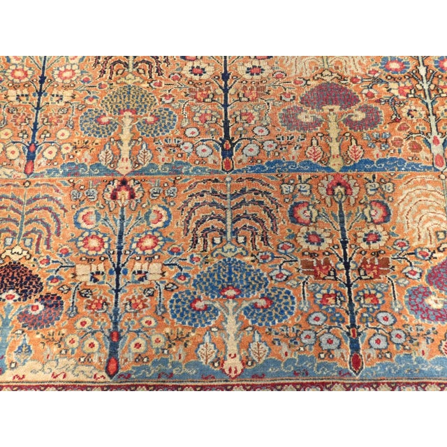 Antique Persian Rug. 10'5"x 12' For Sale - Image 11 of 18