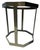 Vintage Milo Baughman style octagon dining table with glass top. Beautiful mid-century modern design with architectural...