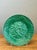 Vintage French Majolica Leaf Design Plate For Sale - Image 10 of 12