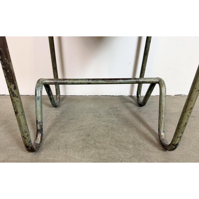 Vintage Grey Industrial Worktable, 1960s For Sale - Image 6 of 18
