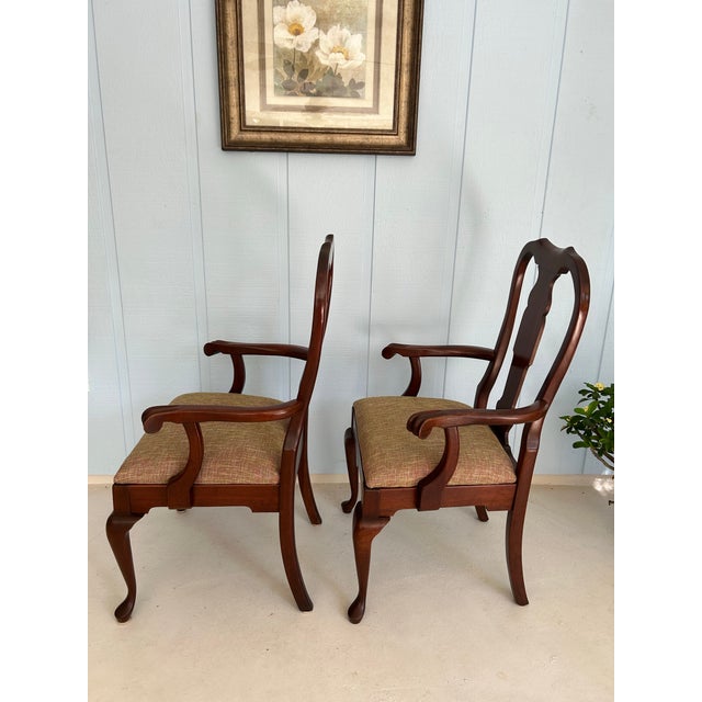 Pennsylvania House 1980s Pennsylvania House Arm Chairs - Set of 2 For Sale - Image 4 of 12