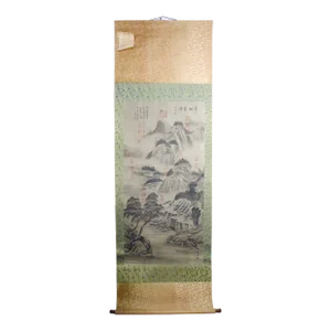 Early 20th Century Chinese Landscape Scroll