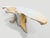 Andrianna Shamaris Bleached Sculptural Console Table For Sale - Image 14 of 18