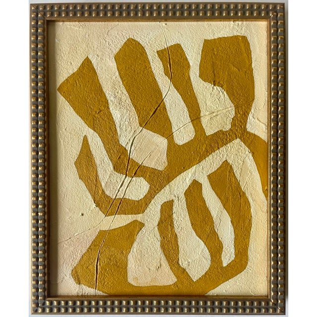 Contemporary Abstract Collection of Botanical Paintings on Canvas by r.k. Red - Set of Nine For Sale - Image 9 of 12