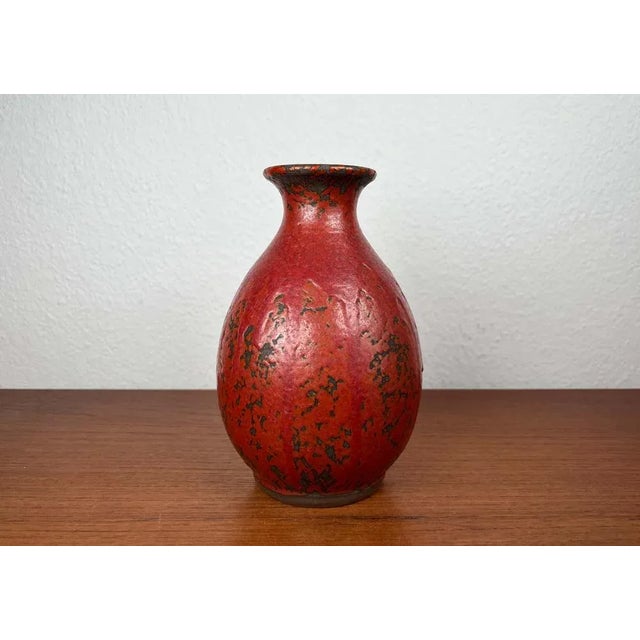 Mid-Century Modern German Studio Pottery Vase from Trenck Keramik Kellinghusen, 1960s For Sale - Image 4 of 13