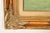 Original Artist Signed K. Kirum "Church in the Dale" Oil Painting in Carved Giltwood Frame For Sale - Image 11 of 16