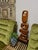 Wooden Hand-Carved Sculpture from HKliving For Sale - Image 4 of 5