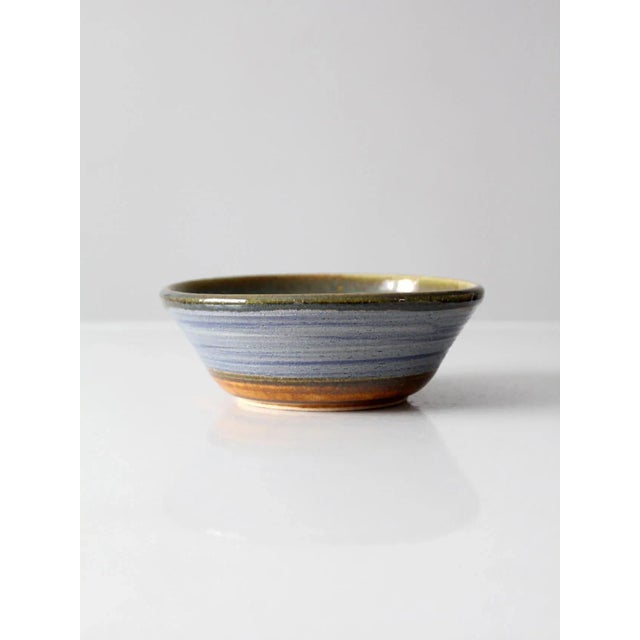 Vintage Studio Pottery Bowl For Sale - Image 6 of 10