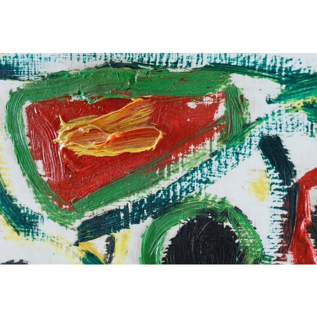 Art Brut Shepherd Acrylic on Artist Board Chairish