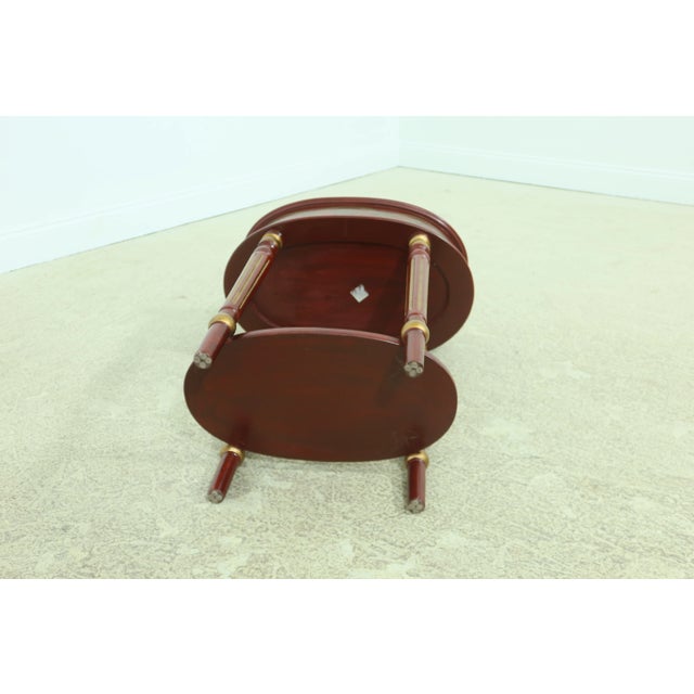 Classical Decorated Red Lacquer Planter Stand For Sale In Philadelphia - Image 6 of 8