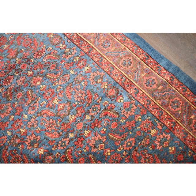 Stunning Antique Persian Bakshaish rug no. 10909 For Sale - Image 4 of 9