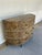 Elegant Jonathan Charles Co Fulgurite Burl Demi Lune Chest. 3 drawers with gold accents. Original Retail $5609. Showroom...