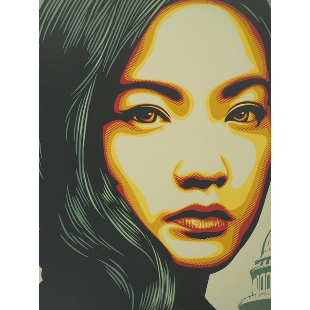 Contemporary Shepard Fairey, We the future (Rise to rewrite the law), Lithograph For Sale - Image 3 of 7