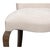 Wood Louis XV Dining Chairs in Cream with Dark Brown Legs, Sets of 2 For Sale - Image 7 of 12