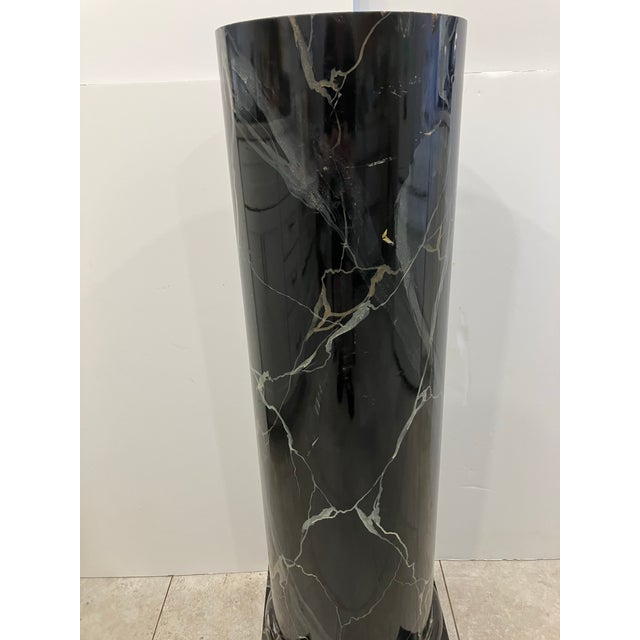 1970s Faux Marble Column For Sale In Boston - Image 6 of 8