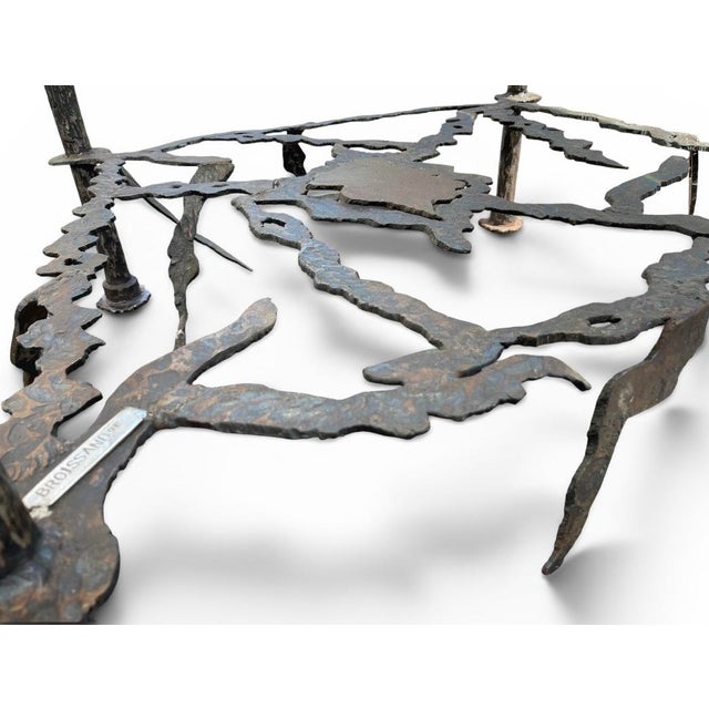 Original work created in 1998 by the french sculptor rené broissand (1928–2019), born in 1928 and based in annecy, where...