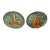 1950s Piero Fornasetti Stoviglie Malachite Plates Curette, Chalice - Set of 12 For Sale In Dallas - Image 6 of 10