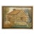 Jimmy Lee Sudduth Folk Art Painting 1970’s Cabin Organic Materials For Sale