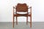 Arne Vodder Sculptural Chairs with a Cane Back and Brass Detailing Denmark - Set of 4 For Sale - Image 10 of 13