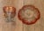Vintage Eastern European Ombre Glass Cup and Saucer Set- 2 Pieces For Sale - Image 9 of 10