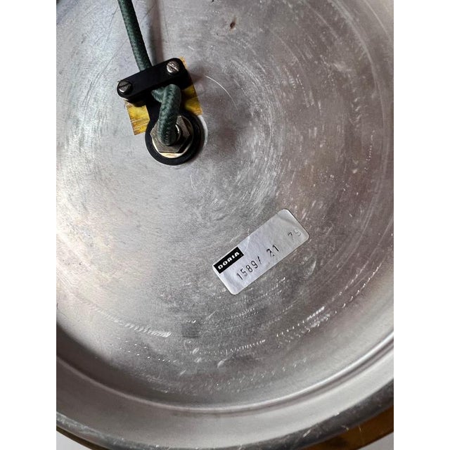 Green Green and White Glass Table Lamp from Doria For Sale - Image 8 of 11