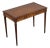 Theodore Alexander Attributed Marquetry Inlaid Leather Top Writing Desk For Sale