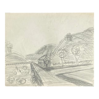 1964 Larry Connatser Chicago Landscape For Sale