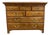 18th Century George III English Provincial Seven Drawer Chest | Antique Oak & Fruitwood Bachelor's Dresser For Sale