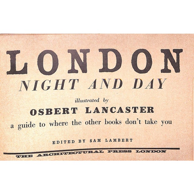 Traditional "London Night and Day" 1953 Lambert, Sam [Edited By] For Sale - Image 3 of 9