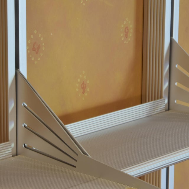 Kaos Modular Wall Shelving System in Aluminum by Antonia Astori for Driade, 1990s For Sale - Image 6 of 12