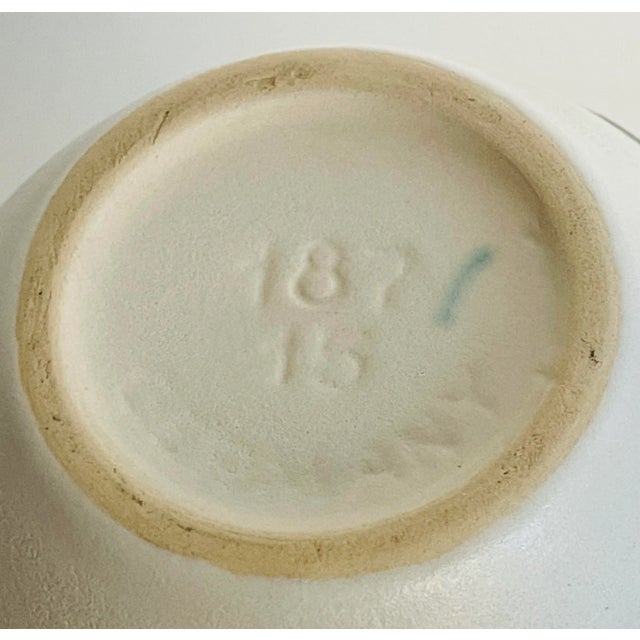 Mid Century Modern German Ceramic Matte Finish Bulbous Vase For Sale In Boston - Image 6 of 7