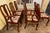 Queen Anne Late 20th Century Henkel Harris Set of 8 Queen Anne Wild Black Cherry Dining Chairs 2 Armchairs For Sale - Image 3 of 12