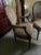 Brown Barbara Barry Style Empire Henredon Club Arm Chair For Sale - Image 8 of 9
