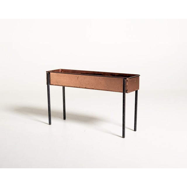 Rectangular Copper and Metal Planter, 1960s For Sale - Image 12 of 12