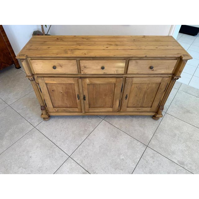 Gründerzeit Apothecary Cabinet in Spruce For Sale - Image 12 of 14