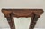 Antique American Empire Walnut Leaf Carved Wall Console Pier Mirror For Sale - Image 12 of 12