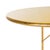 Spritely Home Sionne Round C Table in Yellow / Gold For Sale - Image 4 of 8