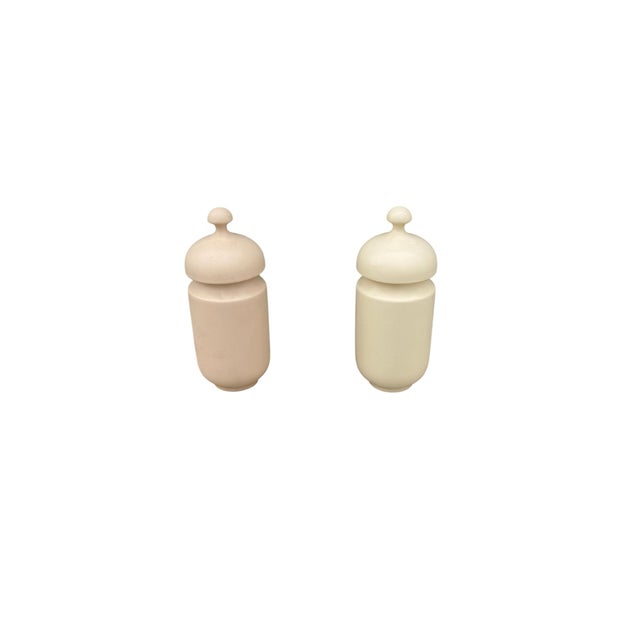 Space Age Ceramic Vase with Lid by Enzo Bioli for Il Picchio, Italy, 1970s For Sale - Image 4 of 10