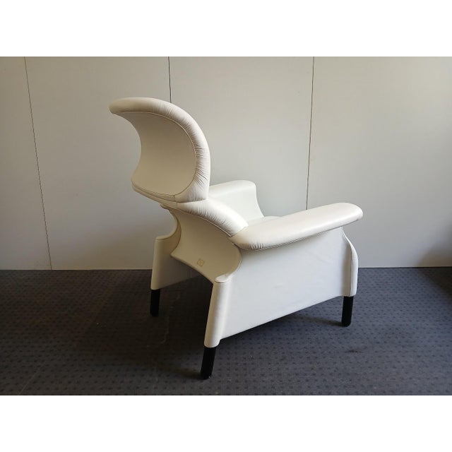 Poltrona Frau Sanluca Armchair by Achille and Pier Giacomo Castiglioni for Poltrona Frau, 2011 For Sale - Image 4 of 18