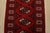 2000 - 2009 Turkmen Runner 2’7” X 9’6” Red Wool Vintage Tribal Hand-Knotted Oriental Rug For Sale - Image 5 of 11