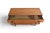 Mid 20th Century Mid 20th Century Low Six Drawer Teak Dresser With Leather Pulls For Sale - Image 5 of 8