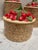 1970s Vote Rage 1970s Strawberry Basket Ceramic Canisters, Set of Four For Sale - Image 5 of 10