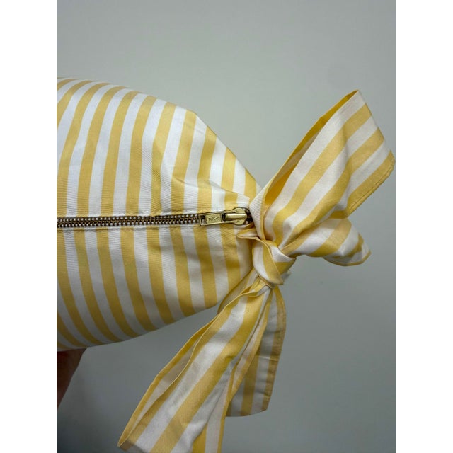 2020s Silk Bow Pillows For Sale - Image 5 of 6