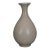 Vintage Chinese Off White Porcelain Yuhuchun Vase, Carved Floral Pear Shaped Vase For Sale