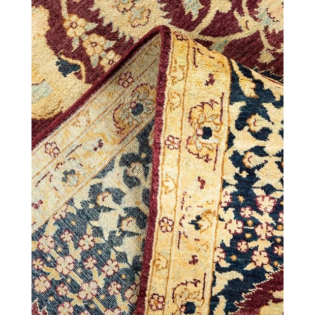 Mogul, One-of-a-Kind Hand-Knotted Area Rug in Red, 7' 10" x 10' 2" For Sale In New York - Image 6 of 8