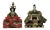 Gofun Meiji Period Hina Japanese Emperor and Empress Dolls with Provenance - a Pair For Sale