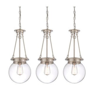 Savoy House Glass Filament Mini Pendants - S/3 For Sale