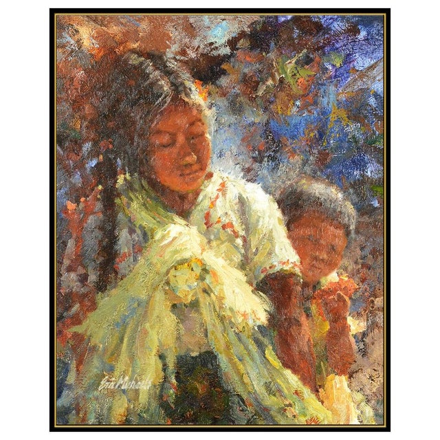 Message us to inquire about custom framing options! (Included for free with every purchase) The artwork here, "Siblings",...